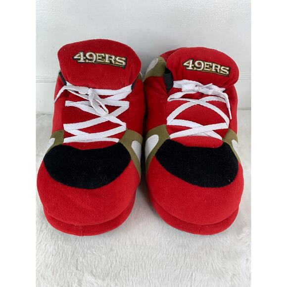 Forever Collectibles San Francisco 49ers Men’s Slippers Size XXL (12-14) - Picture 2 of 9